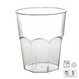 Bicchiere Degustazione Plastica Trasparente foto