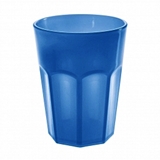 Bicchiere in Plastica Riutilizzabile Blu foto