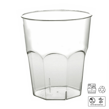 Bicchiere Degustazione Plastica Trasparente