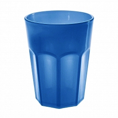 Bicchiere in Plastica Riutilizzabile Blu
